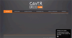 Desktop Screenshot of coverdeco.com